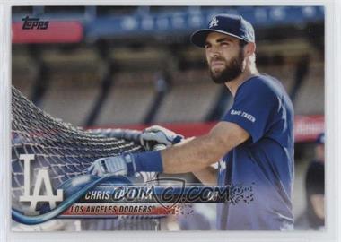 2018 Topps - [Base] #369.2 - SP - Photo Variation - Chris Taylor (Standing at Batting Cage)