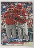 Kole Calhoun (Pictured with Mike Trout)