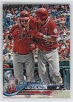 Kole Calhoun (Pictured with Mike Trout)