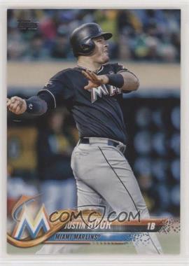 2018 Topps - [Base] #499.1 - Justin Bour (Batting)