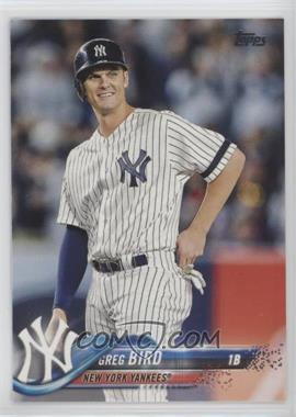 2018 Topps - [Base] #515.1 - Greg Bird (Pinstripes)