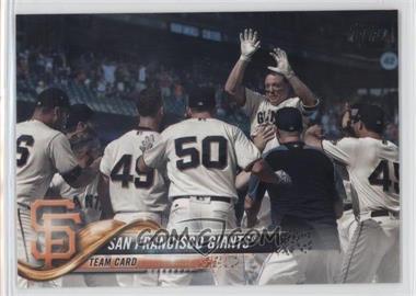 2018 Topps - [Base] #536 - San Francisco Giants