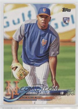 2018 Topps - [Base] #6.2 - SP - Photo Variation - Dominic Smith (Warmup Shirt)