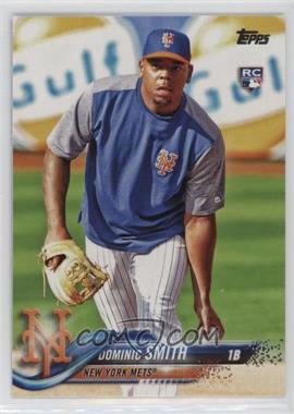 2018 Topps - [Base] #6.2 - SP - Photo Variation - Dominic Smith (Warmup Shirt)