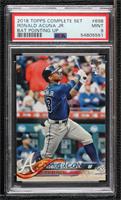 Factory Set Variation - Ronald Acuna (Bat Vertical) [PSA 9 MINT]