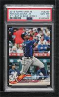 Factory Set Variation - Ronald Acuna (Bat Vertical) [PSA 10 GEM …