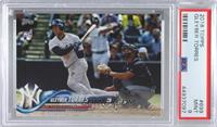 SP - Late Rookie Variation - Gleyber Torres (Bat Visible) [PSA 9 MINT]