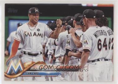 2018 Topps - [Base] #73 - Miami Marlins [EX to NM]