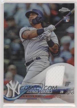 2018 Topps - Chrome Rookie Relic Complete Sets - Factory Set #WSE-1 - Gleyber Torres