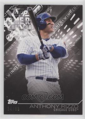 2018 Topps - Home Run Challenge Promotion - August Winners #HRC-AR - Anthony Rizzo /63