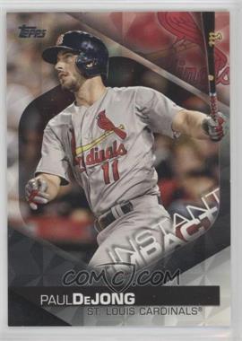 2018 Topps - Instant Impact - Black #II-39 - Paul DeJong /299