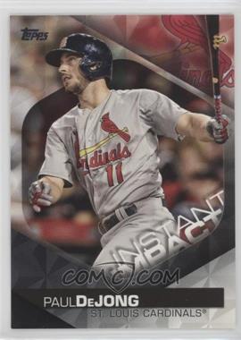 2018 Topps - Instant Impact - Black #II-39 - Paul DeJong /299