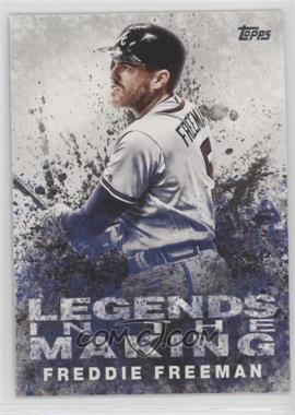 2018 Topps - Legends in the Making Series 1 #LTM-FF - Freddie Freeman