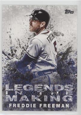 2018 Topps - Legends in the Making Series 1 #LTM-FF - Freddie Freeman