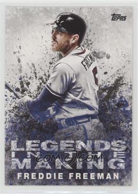 2018 Topps - Legends in the Making Series 1 #LTM-FF - Freddie Freeman