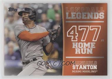 2018 Topps - Longball Legends #LL-38 - Giancarlo Stanton