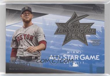 2018 Topps - MLB All-Star Team Medallions - Black #ASTM-CKI - Craig Kimbrel /99