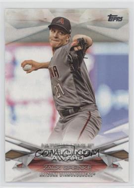 2018 Topps - MLB Awards #MLBA-31 - Zack Greinke