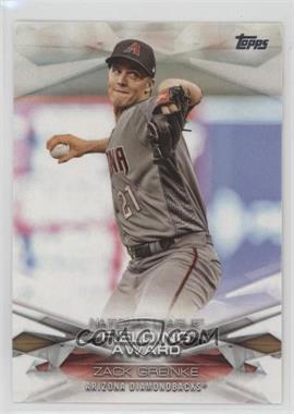 2018 Topps - MLB Awards #MLBA-31 - Zack Greinke