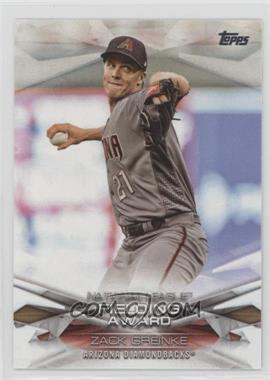 2018 Topps - MLB Awards #MLBA-31 - Zack Greinke