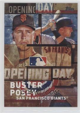 2018 Topps - MLB Opening Day - Blue #OD-13 - Buster Posey