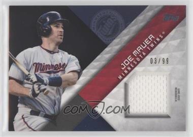 2018 Topps - Major League Material Series 2 - Black #MLM-JM - Joe Mauer /99