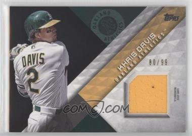 2018 Topps - Major League Material Series 2 - Black #MLM-KD - Khris Davis /99