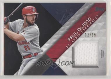 2018 Topps - Major League Material Series 2 - Black #MLM-PD - Paul DeJong /99