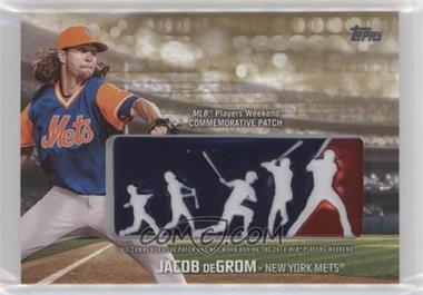 2018 Topps - Players Weekend Patch - Gold #PWP-JG - Jacob deGrom /50