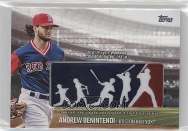 2018 Topps - Players Weekend Patch #PWP-ABN - Andrew Benintendi