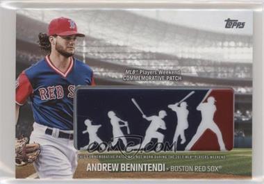 2018 Topps - Players Weekend Patch #PWP-ABN - Andrew Benintendi