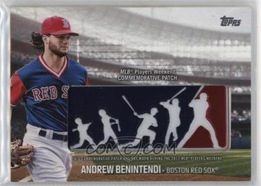 2018 Topps - Players Weekend Patch #PWP-ABN - Andrew Benintendi