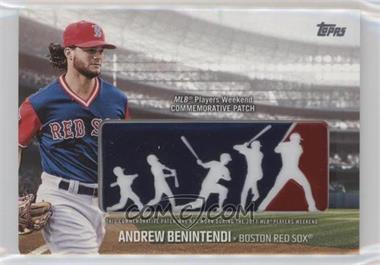 2018 Topps - Players Weekend Patch #PWP-ABN - Andrew Benintendi