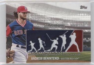 2018 Topps - Players Weekend Patch #PWP-ABN - Andrew Benintendi