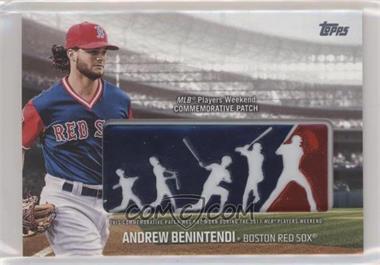 2018 Topps - Players Weekend Patch #PWP-ABN - Andrew Benintendi