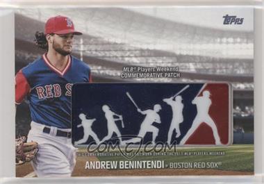 2018 Topps - Players Weekend Patch #PWP-ABN - Andrew Benintendi