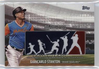 2018 Topps - Players Weekend Patch #PWP-GST - Giancarlo Stanton