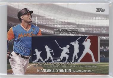 2018 Topps - Players Weekend Patch #PWP-GST - Giancarlo Stanton