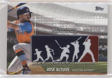 2018 Topps - Players Weekend Patch #PWP-JA - Jose Altuve