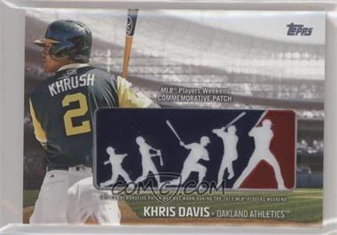 2018 Topps - Players Weekend Patch #PWP-KD - Khris Davis