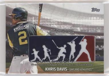 2018 Topps - Players Weekend Patch #PWP-KD - Khris Davis