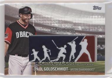 2018 Topps - Players Weekend Patch #PWP-PG - Paul Goldschmidt