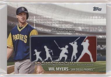 2018 Topps - Players Weekend Patch #PWP-WM - Wil Myers