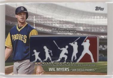 2018 Topps - Players Weekend Patch #PWP-WM - Wil Myers