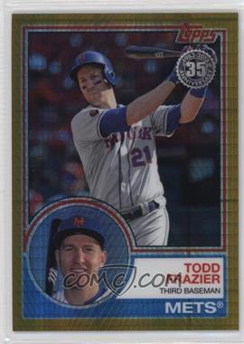 2018 Topps - Silver Pack 1983 Topps Design Chrome - Gold #124 - Update Series - Todd Frazier /50
