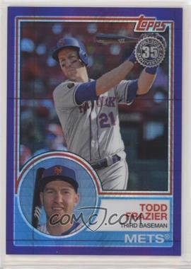 2018 Topps - Silver Pack 1983 Topps Design Chrome - Purple/Blue Wave #124 - Update Series - Todd Frazier /75