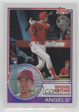 2018 Topps - Silver Pack 1983 Topps Design Chrome #145 - Update Series - Shohei Ohtani