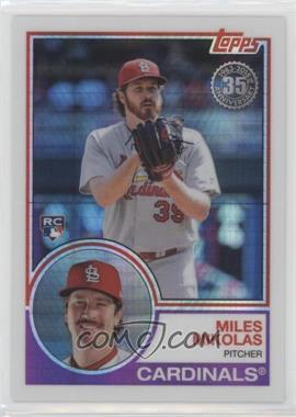 2018 Topps - Silver Pack 1983 Topps Design Chrome #148 - Update Series - Miles Mikolas