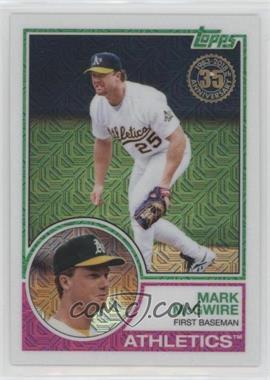 2018 Topps - Silver Pack 1983 Topps Design Chrome #5 - Series 1 - Mark McGwire