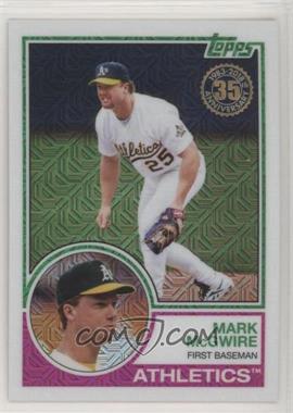 2018 Topps - Silver Pack 1983 Topps Design Chrome #5 - Series 1 - Mark McGwire